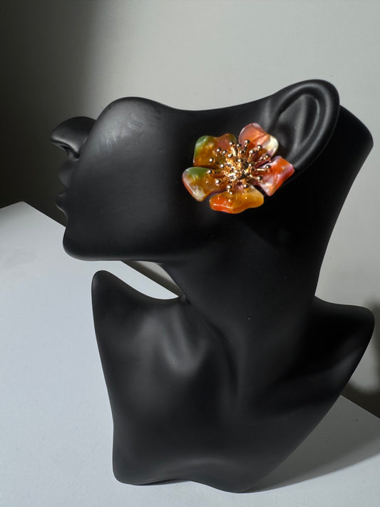 Autumn Floral Earrings
